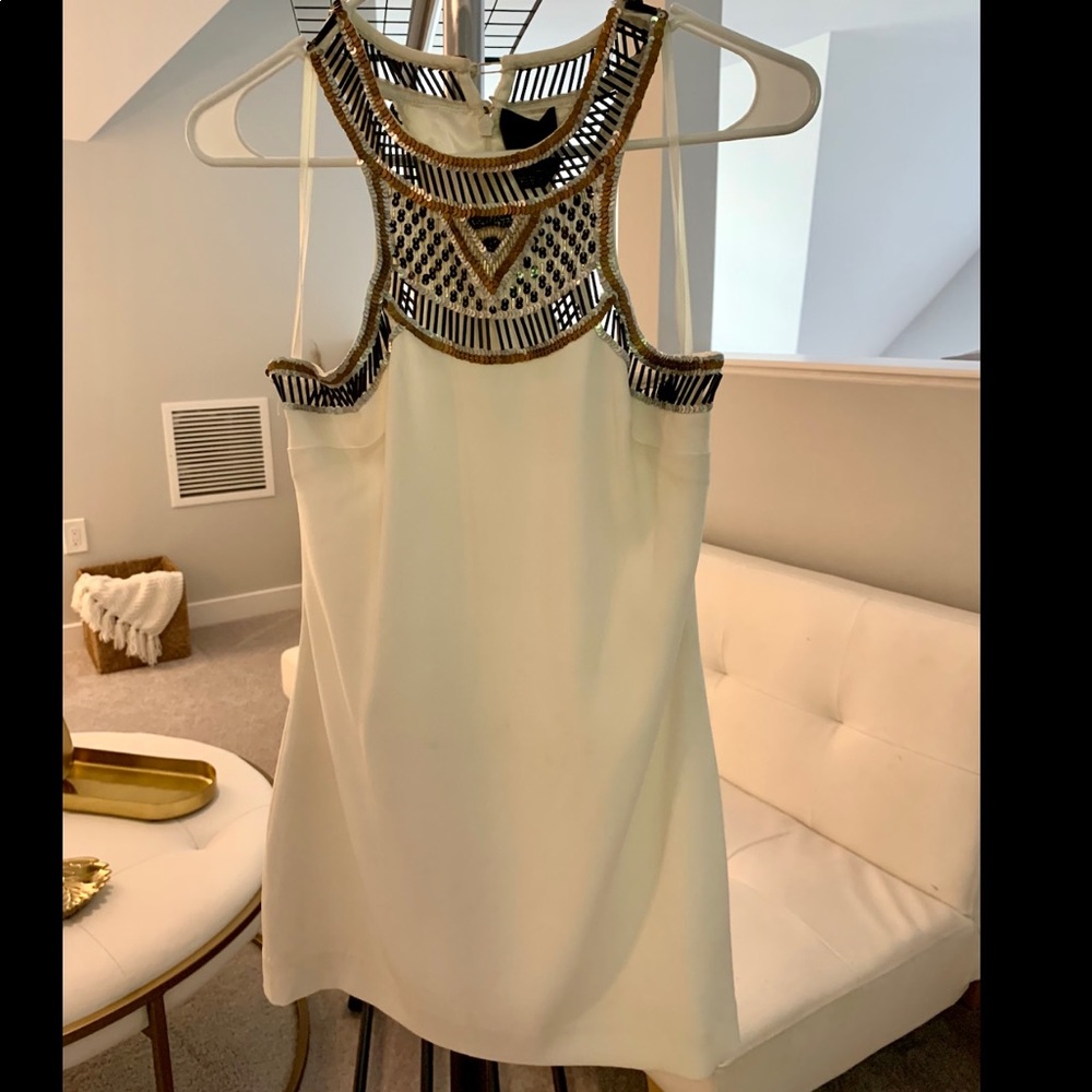 Bebe Hand Embellished Dress